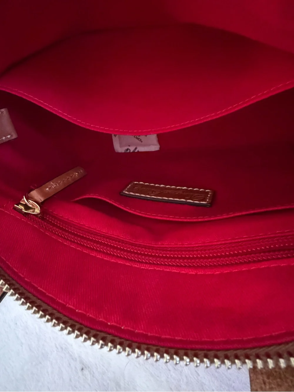 Dooney & Bourke Wexford Leather Ruby Satchel Pink
